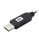 20pcs USB Power Boost Line DC 5V to DC 9V Step UP Module USB Converter Adapter Cable 2.1x5.5mm Plug