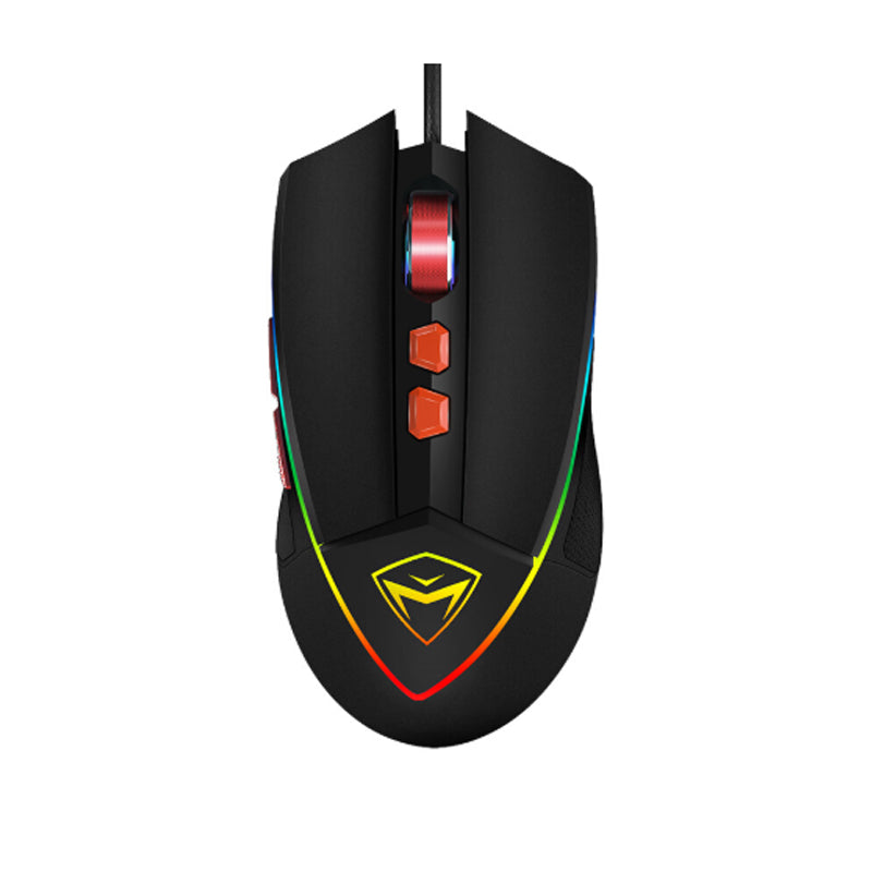 MACHENIKE M5 7 Buttons 5000 DPI USB Wired RGB Backlight Ergonomic Programmable Quick Response Optical Gaming Mouse