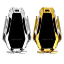 New Automatic Qi Wireless Car Charging Charger Mount Clamping Vent Phone Holder