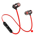 Metal Magnetic bluetooth 5.0 Earphone Wireless HiFi Stereo IPX5 Waterproof Handsfree Headphone With HD Mic
