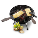 Iron Metal Non-stick Cheese Raclette Grill Plate Barbeclette BBQ Baking Tray