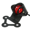 Motorcycle Pit Dirt Bike LED Rear Tail Brake Stop Light License Plate Bracket Holder