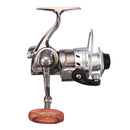 MN100 4.3:1 Mini Fishing Reel Metal Left/right Max Drag 4kg Spinning Reel Winter Ice Wheel