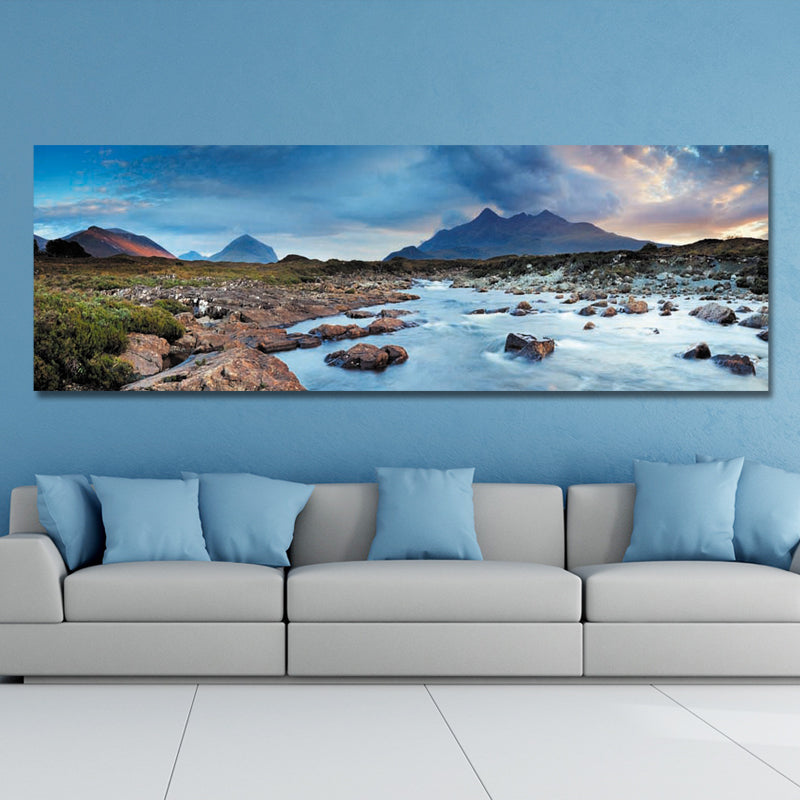 DYC 10537 Single Spray Oil Paintings Photography River Landscape For Home Decoration Paintings Wall Art