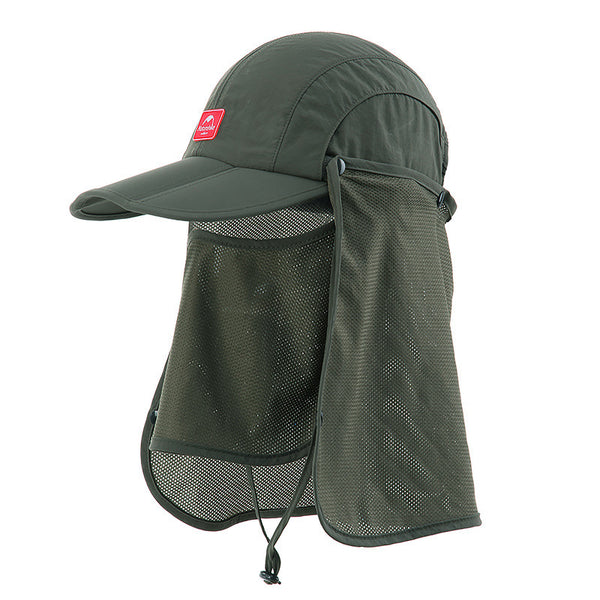 Naturehike Anti UV Cap Outdoor Fishing Face Neck 360 Protection Sunhat Outdoor Camping Hiking Folding Hat