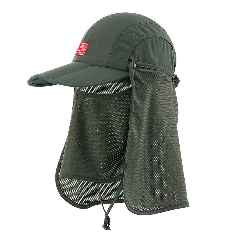Naturehike Anti UV Cap Outdoor Fishing Face Neck 360 Protection Sunhat Outdoor Camping Hiking Folding Hat