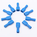 50Pcs 0.5-2.5mm Red&Blue 6.3mm Female Insulated Spade Crimp Wire Connector Terminal