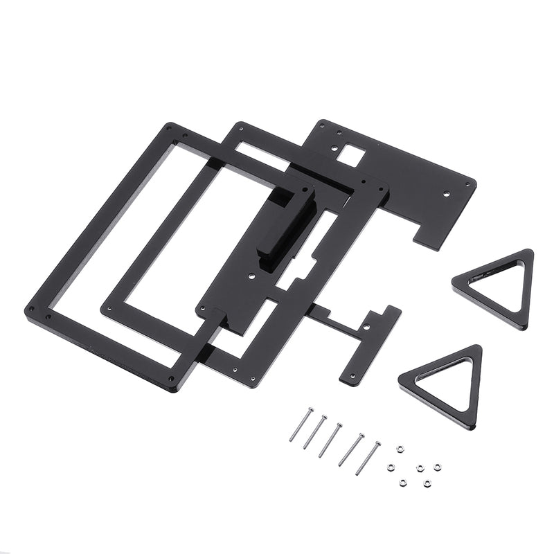 5 Inch LCD Screen Display Acrylic Case Stander Holder For Raspberry Pi 3B+(Plus)