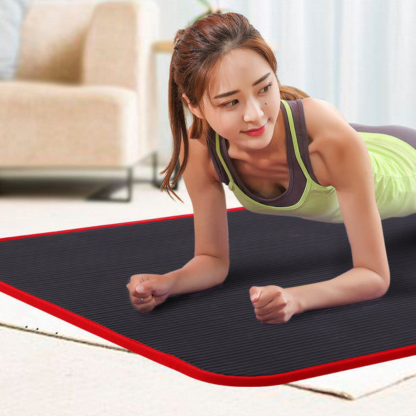 183x61x1cm NRB Yoga Mat Beginner Length Widen Non-slip Sports Fitness Mats