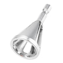 Drillpro Hex Shank Silver Hard Alloy Deburring External Chamfer Tool Drill Bit Remove Burr Repairs Tools
