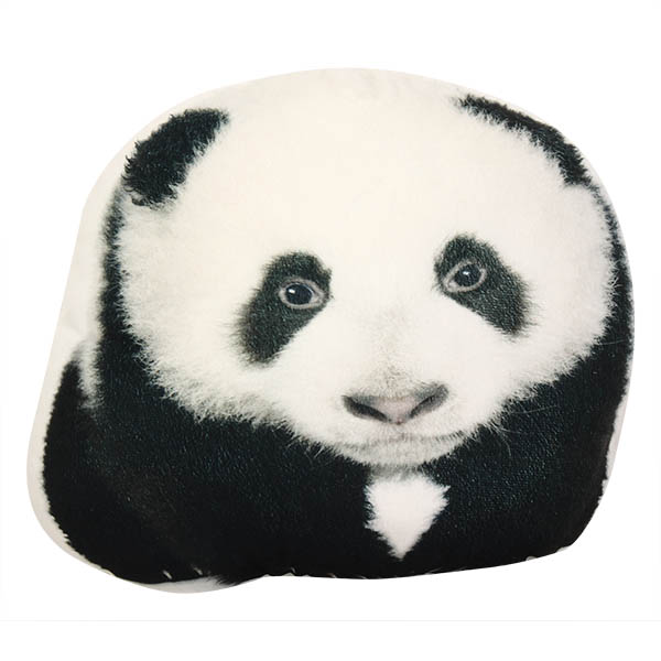 Creative 3D Cute Animal Cat Dog Shape Throw Pillow Plush Soft Sofa Car Office Cushion Gift