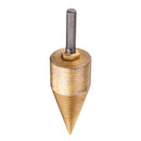 Drillpro 32/42mm Titanium Coated HSS Firewood Splitter Drill Bit Wood Drilling Tools Firewood Chopper Breaker