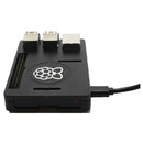 Ultra-thin Aluminum Alloy CNC Case Portable Box Support GPIO Ribbon Cable For Raspberry Pi 3 Model B