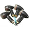 4pcs 12V Motorcycle Turn Signal Bullet Indicators Light Smoke Amber Lamp