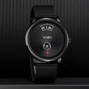 SKMEI 1490 Fashion Men Watch Waterproof Creative Dial Display Quartz Watch