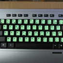Fluorescent Keyboard Cover Stickers Luminous Waterproof Keyboard Protective Film