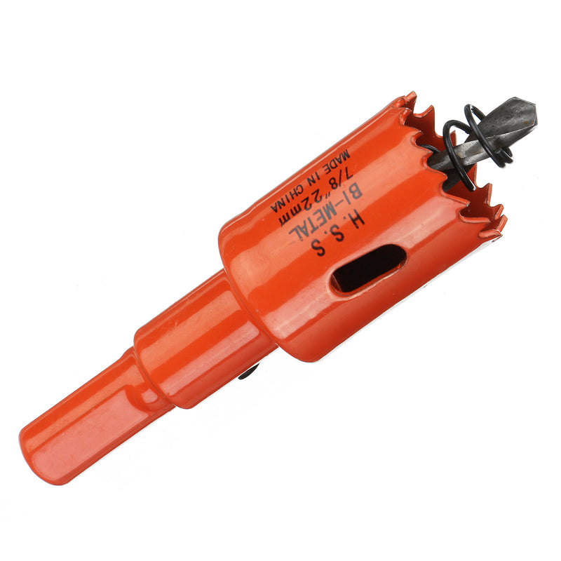 13Pcs 16-53mm HSS M42 Bi Metal Hole Saw Cutter Tooth Cutter Drill Bit for Wood PVC Plastic Drywall Metal