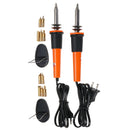 7 Pcs Profesional Soldering Iron Pen Kit Wood Burning Burner Set With Brass Tips