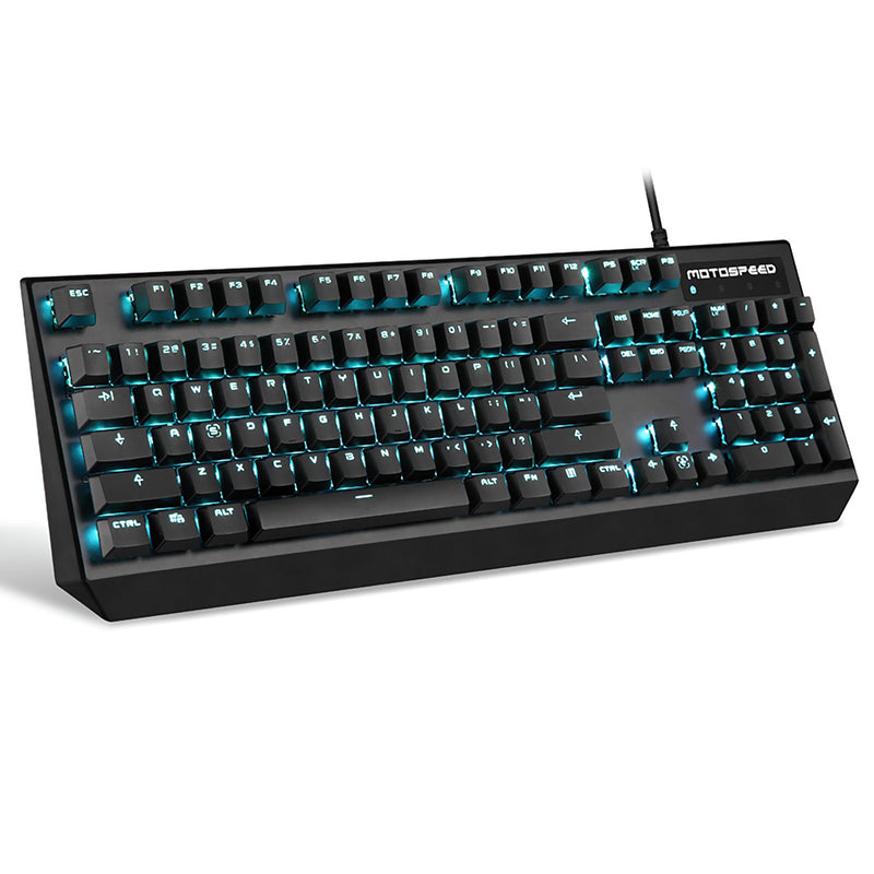 Motospeed K95 104 Key Outemu Switch Ice Blue Backlit Mechanical Gaming Keyboard