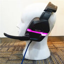 KX901 3.5mm + USB Wired Gaming Headphone LED Backlight Headset Stereo Deep Bass With Microphone for Computer Profession Gamer