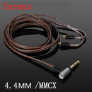 Earmax 4.4mm DIY Replacement Earphone Audio Cable For Shure SE215 SE535 SE846 UE900