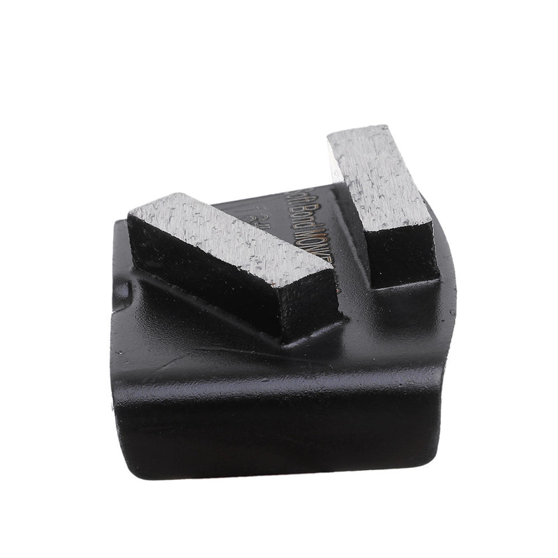 Soft Bond 16 Grit Trapezoid HTC Style Grinding Shoe Disc Plate Diamond Grinding Disc Pad Scraper For Grinder Concrete Floor Abrasive Tool