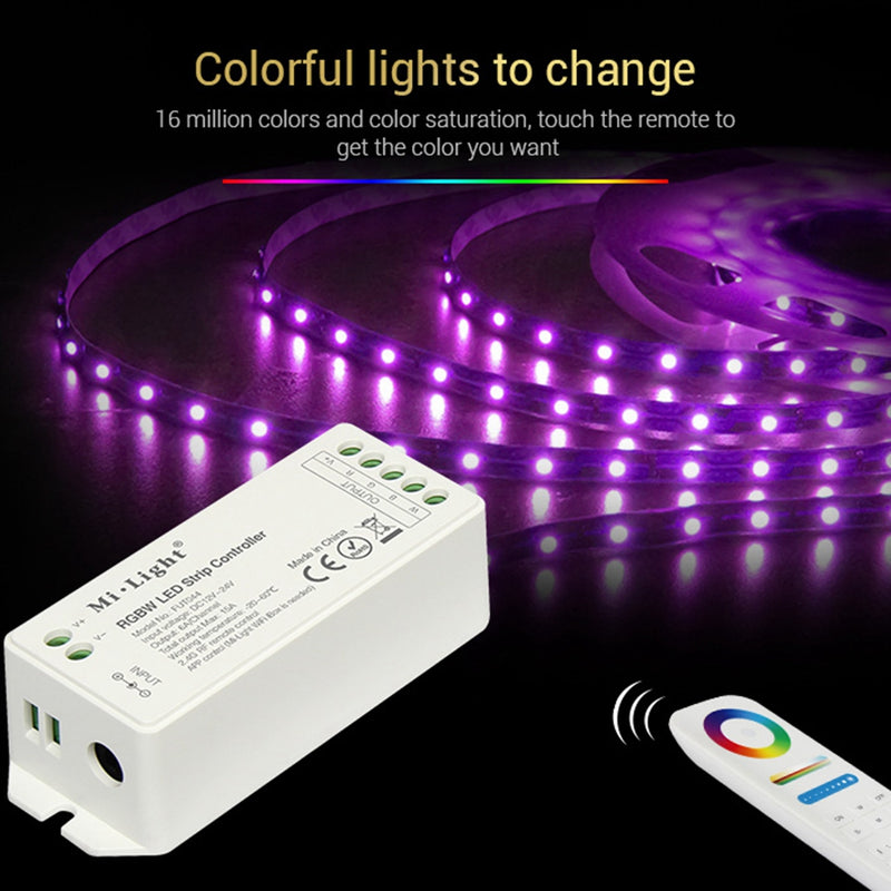 Milight FUT044 Smart APP RGBW LED Strip Controller Max 15A for RGBW RGBWW Light DC12V-24V