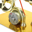 Mini Hot Air Stirling Engine Model Power Generator Motor Physics Educational Science Toy