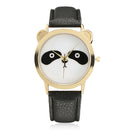 Fashion Panda Unique Women Quartz Watch Leather Women Men Wrist Watch