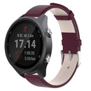 Bakeey 245MM Length Genuine Leather Watch Band for Garmin Smart Watch