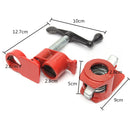 Raitool 3/4  Inch Woodworking Clamp Wood Gluing Pipe Clamp Set Woodworking Cast Structure
