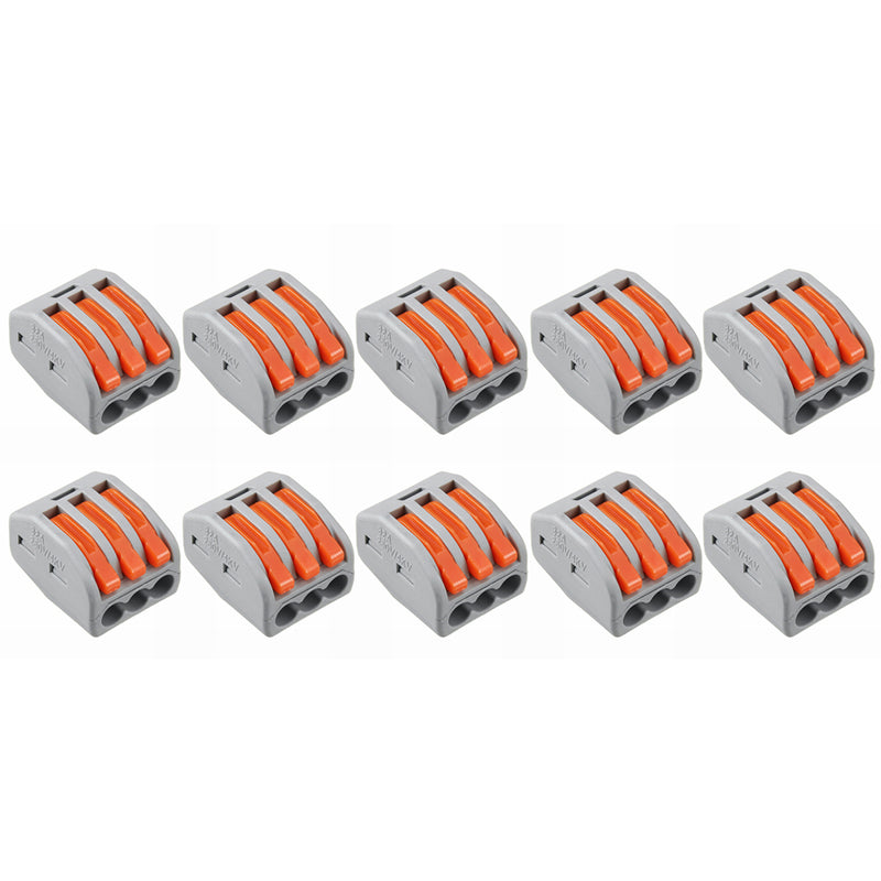 2/3/4/5Pin Wire Connector Terminal Block Conductor Threader Splitter Universal Connectors Terminals Electric Cable Wire Connector