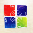 (4 pcs/lot) NFC Smart Tag Stickers Ntag216 13.56mhz Rfid Card Label for All NFC Android Phone