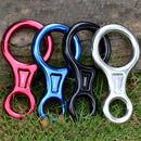 XINDA TP-8601P 35KN Outdoor Rock Climbing Rappelling Slow Descender Belay Rescue Gear Equipment Abse