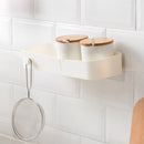 Jordan&Judy Kitchen Bathroom Storage Rack Corner Storage Drain Shelf Organizer Holder Stand Multi-function Strong Bearing