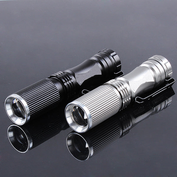 Meco XPE-Q5 600 Lumen 7W Zoomable LED Flashlight For 1xAA 1.2V