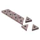 Drillpro 10pcs TNMG160408 MS CVD Carbide Insert Turning Tool Insert for DTGNR/L PTFBR/L