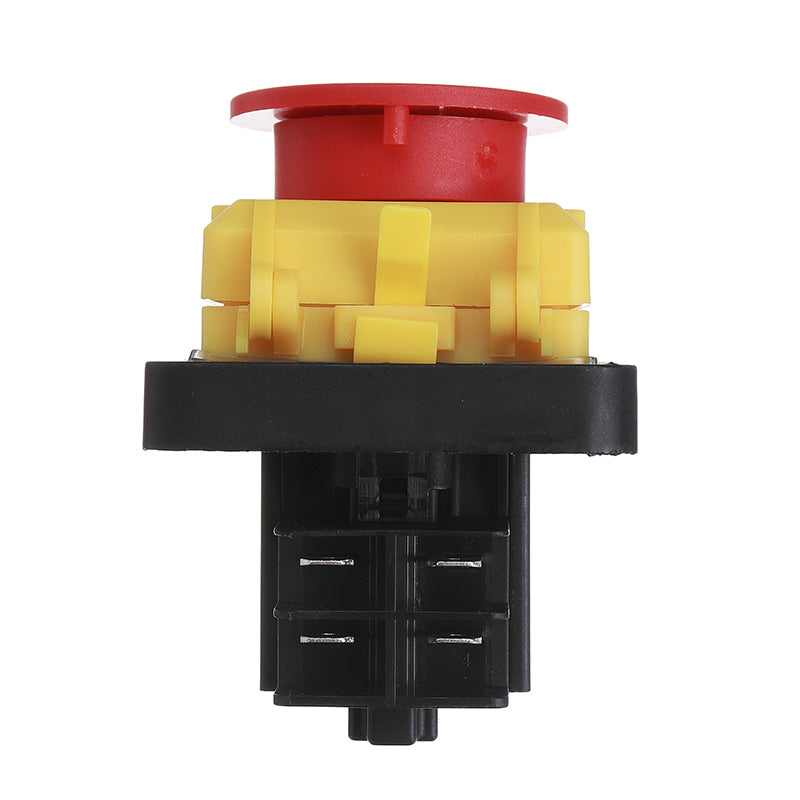 KEDU KJD22 4Pin/6Pin 250V 12(10)A Electromagnetic Waterproof Push Button Switch