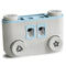 Toothbrush Holder No Drill Wall Mount Storage Shelf Rack Bathroom Toothpaste Dispenser
