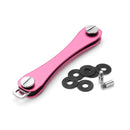 Aluminum EDC Storage Tool Double Open Key Clip DIY Keychain Storage