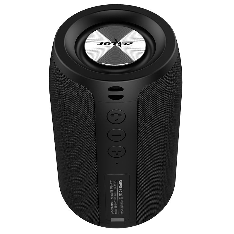 ZEALOT S32 Portable Wireless bluetooth 5.0 Speaker Heavy Bass FM Radio TF Card U Disk Outdoors Subwoofer with Mic