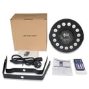 30W RGB Stage Light 15 LED Par Lamp Remote Sound Control for Club DJ Party Disco Wedding Christmas AC90-240V
