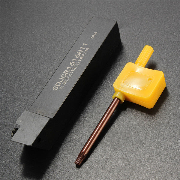 SDJCR1616H11 16 x100mm Right Hand Lathe External Turning Tool Holder For DCMT11T304