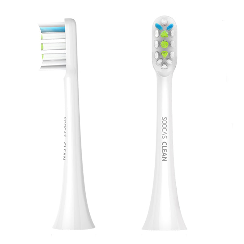 2pcs SOOCAS X1 Replacement Toothbrush Heads For SOOCAS X1 Electric Toothbrush White from Xiaomi Youpin