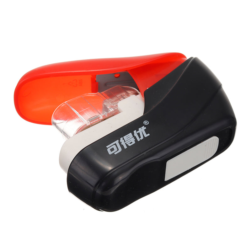 KW-triO 5399 Mini Handheld Staple free Stapler Student Stapler Small Nailless Labor Saving Binding Machine Office School Stationery
