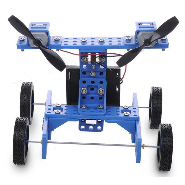 DIY Rubber Wheel Trolley Wind NO.34 Model Kit For  DIY Handmade Assembling