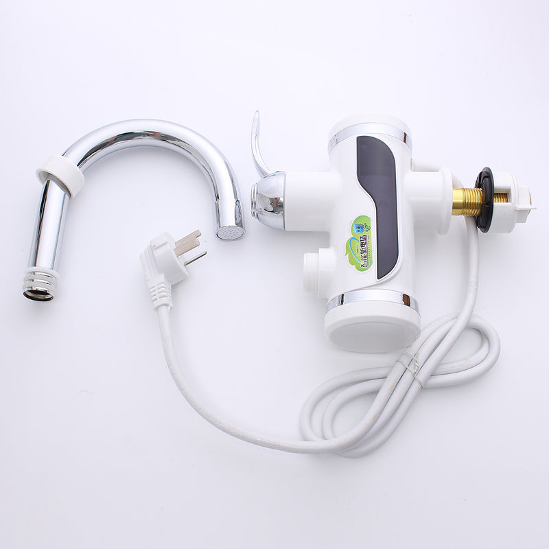 Temperature Display Instant Fast Heat Water Heater Tankless Durable Electric Hot Faucet