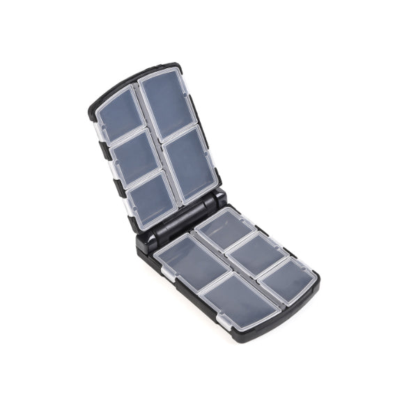 LEO Fishing Hook Storage Case Semi-automatic Opening Closing Fish Lure Box For Outdoor Camping Fishing