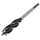 10pcs Four Slot Four Blade Wood Working Auger Drill Bit 10mm-32mm Hex Shank Bore Hole Twist Drill Bit
