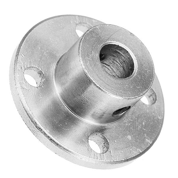 7mm Flange Coupling Steel Rigid Flange Plate Shaft Connector Optical Axis Support Fixed Seat